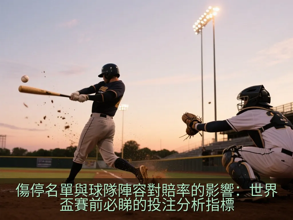 傷停名單與球隊陣容對賠率的影響：世界盃賽前必睇的投注分析指標